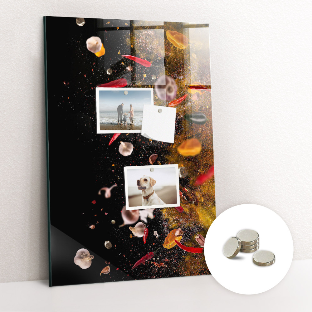 Tablă magnetică pentru copii O explozie de arome