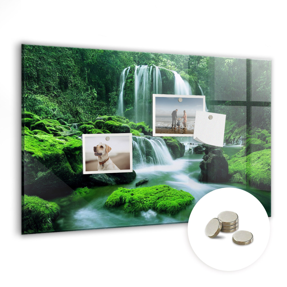 Tablă cu magneti pentru copii Cascada în Sri Lanka