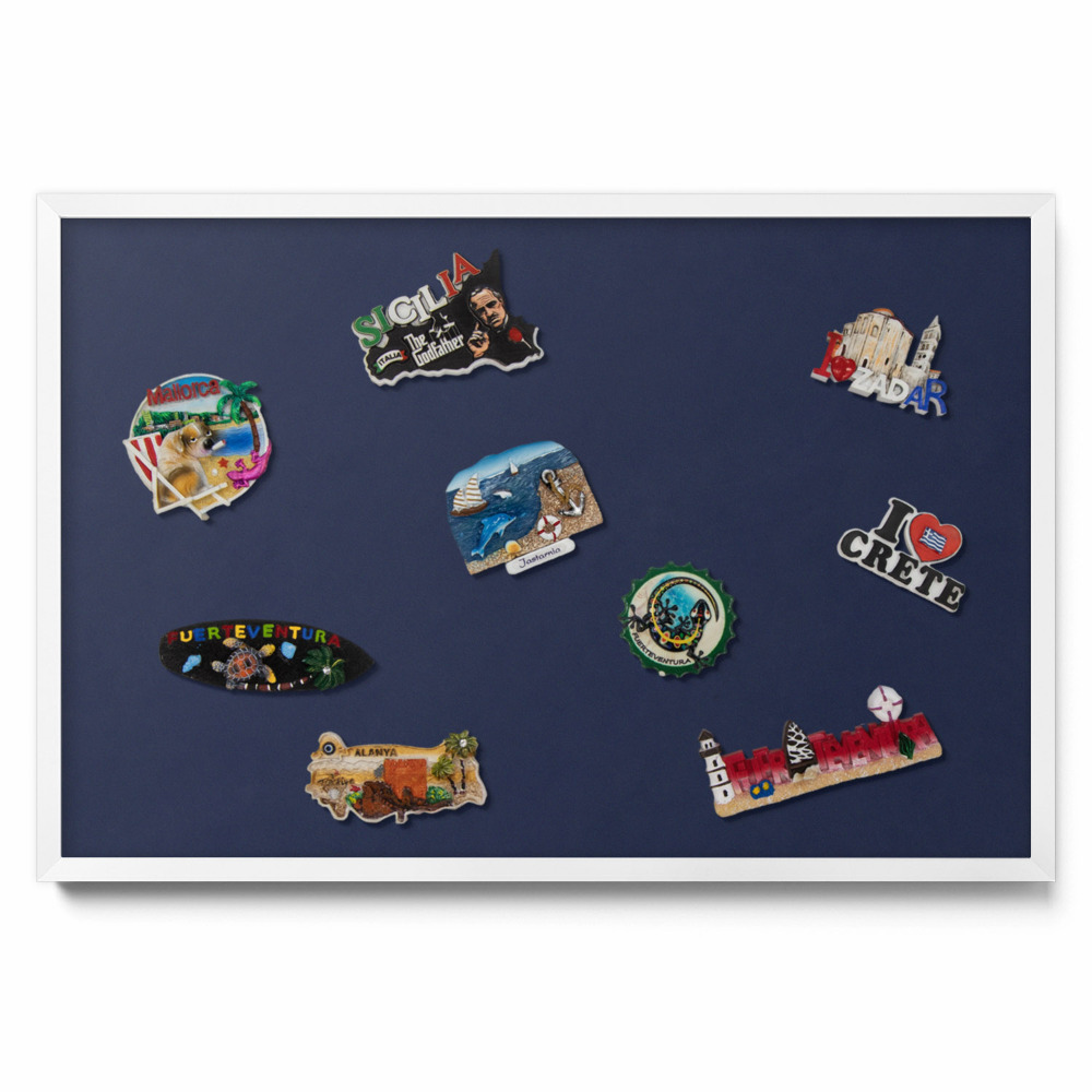 Culoare: albastru marin închis Tablă magnetică