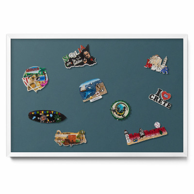 Culoare turcoaz închis Tablă magnetică pentru magneti