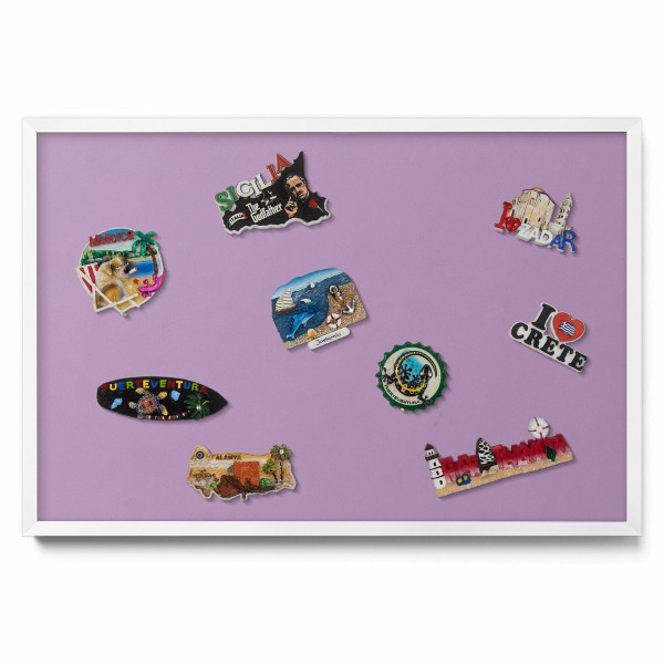 Culoare violet pastel Tablă magnetică pentru magneti