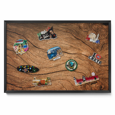 Textură de lemn crăpat Tablă magnetică