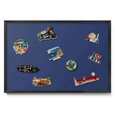 Culoare albastru marin Tablă magnetică