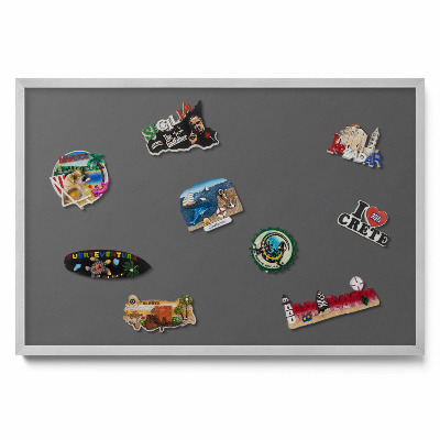 Culoare gri închis Tablă magnetică pentru magneti