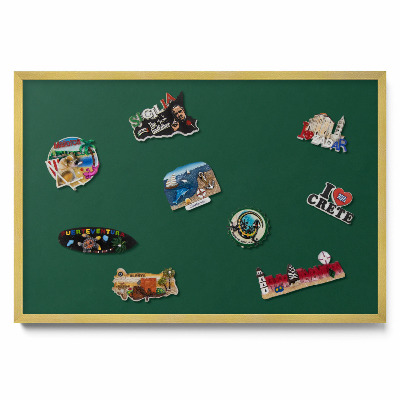 Culoare verde închis Tablă magnetică pentru magneti