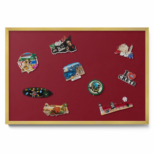 Culoare vișinie Tablă magnetică