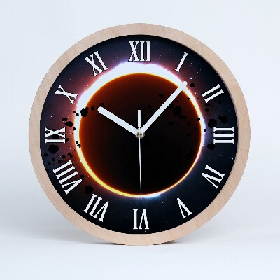 Ceas de perete lemn Eclipsă