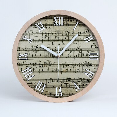 Ceas din lemn Note Despre Personal