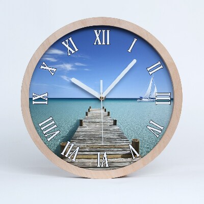 Ceas perete din lemn Dig De Lemn