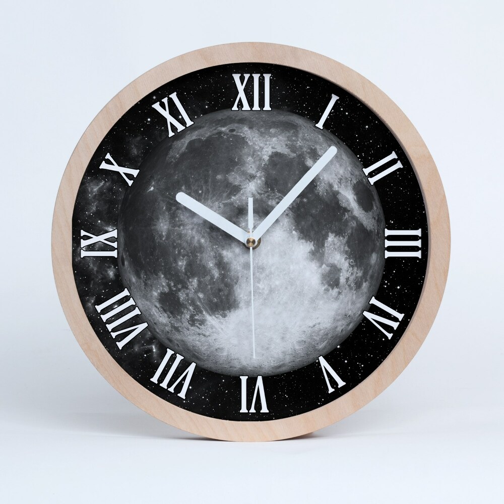 Ceas de lemn Luna