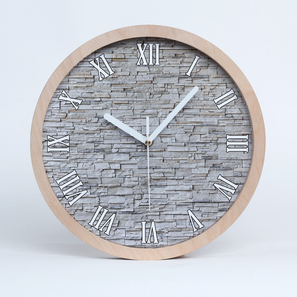 Ceas perete lemn Perete De Piatra