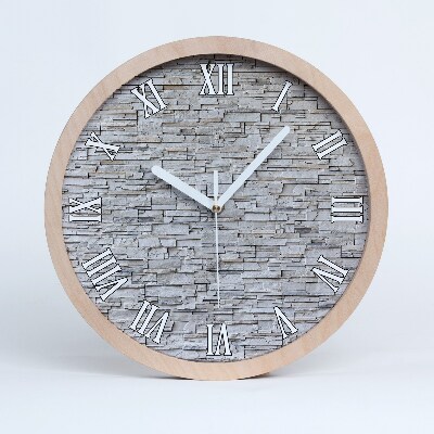 Ceas perete lemn Perete De Piatra