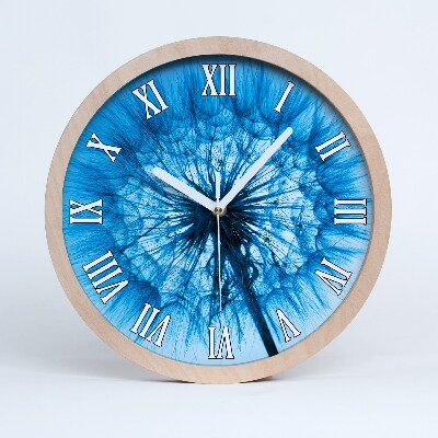 Ceas perete lemn Păpădie