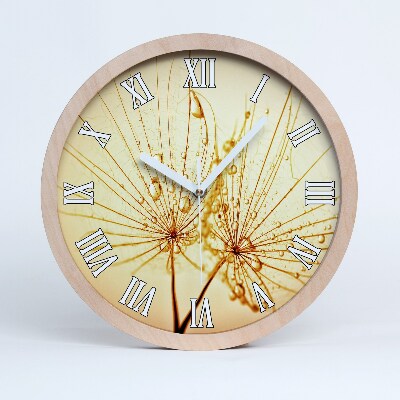 Ceas de lemn de perete Seminte De Papadie