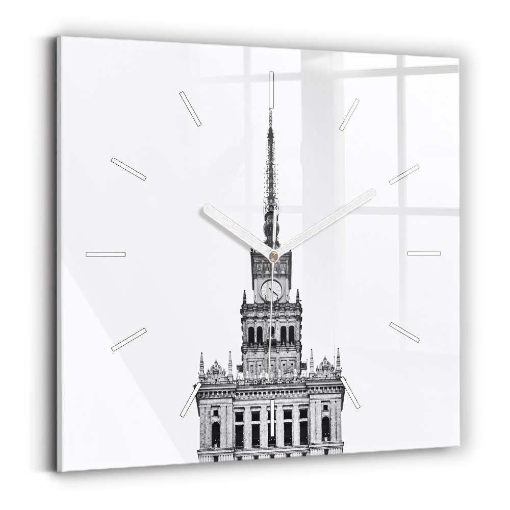 Ceas din sticlă pătrat Palatul Culturii și Științei