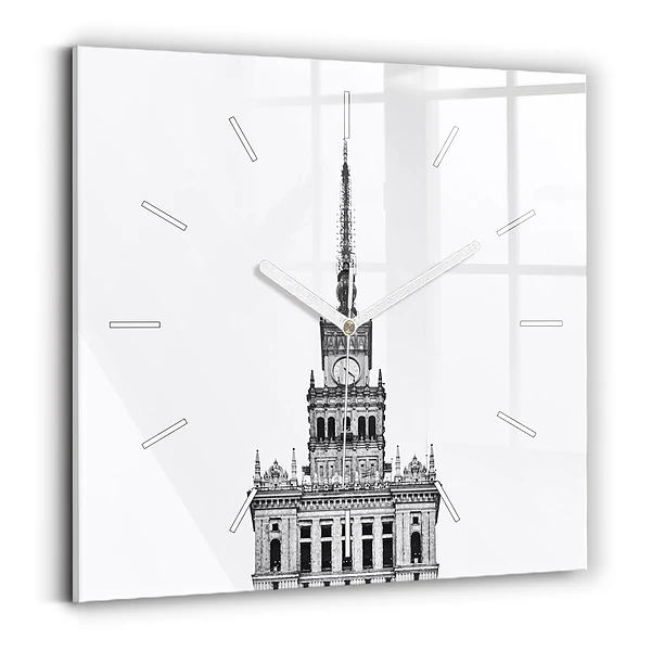 Ceas din sticlă pătrat Palatul Culturii și Științei