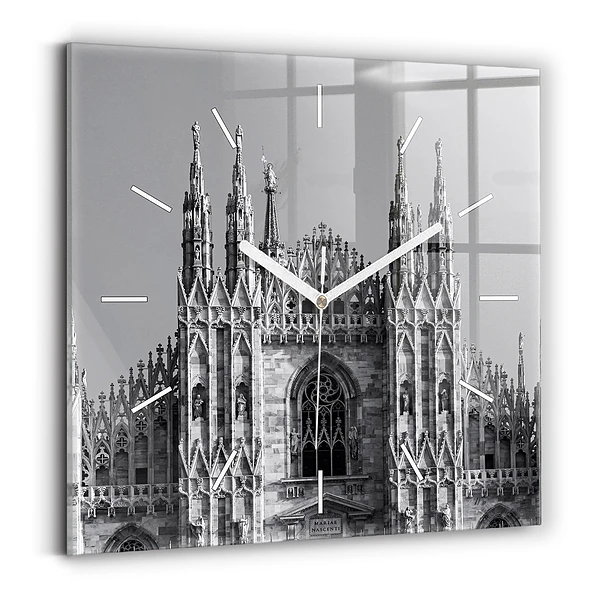Ceas din sticlă pătrat Catedrala Duomo di Milano