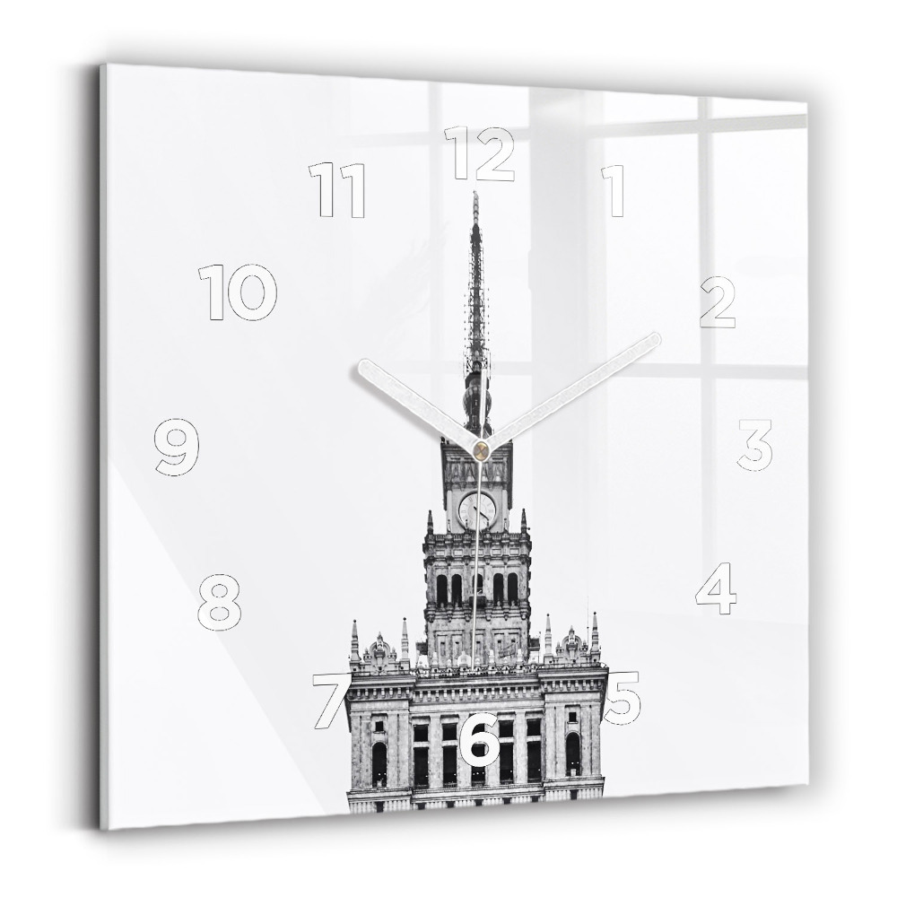 Ceas din sticlă pătrat Palatul Culturii și Științei