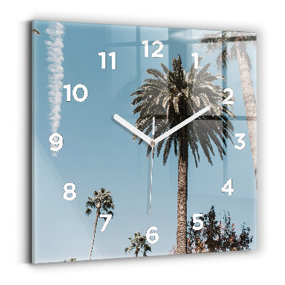 Ceas din sticlă pătrat Palmieri din Los Angeles