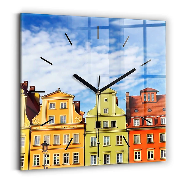 Ceas din sticlă pătrat Wrocław - Orașul Vechi