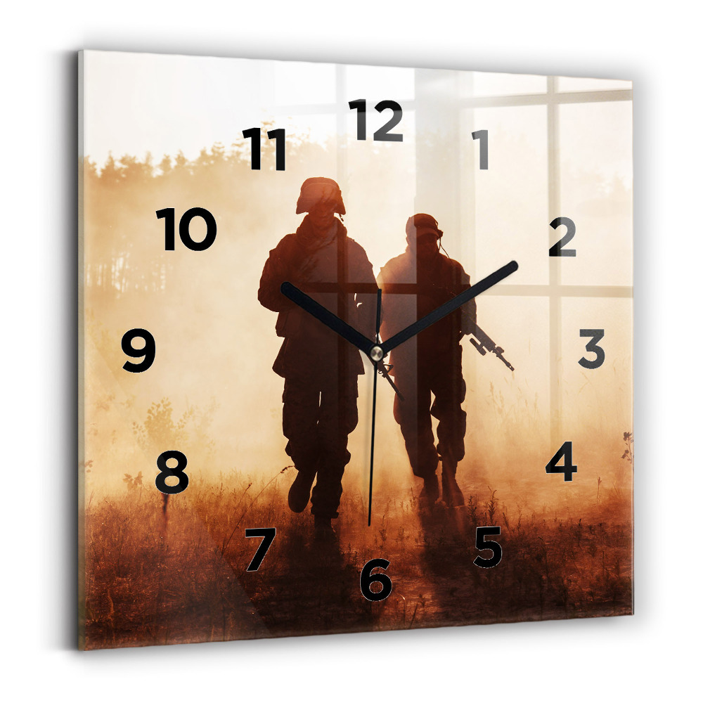 Ceas din sticlă pătrat Marinei Statelor Unite