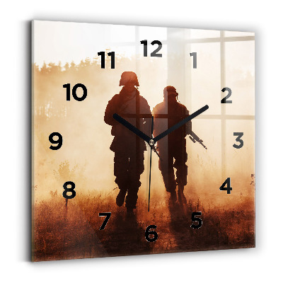 Ceas din sticlă pătrat Marinei Statelor Unite