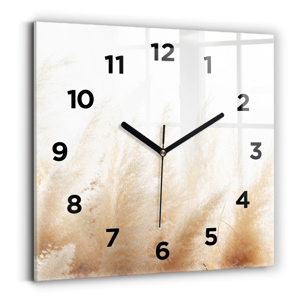 Ceas din sticlă pătrat Spice de cereale