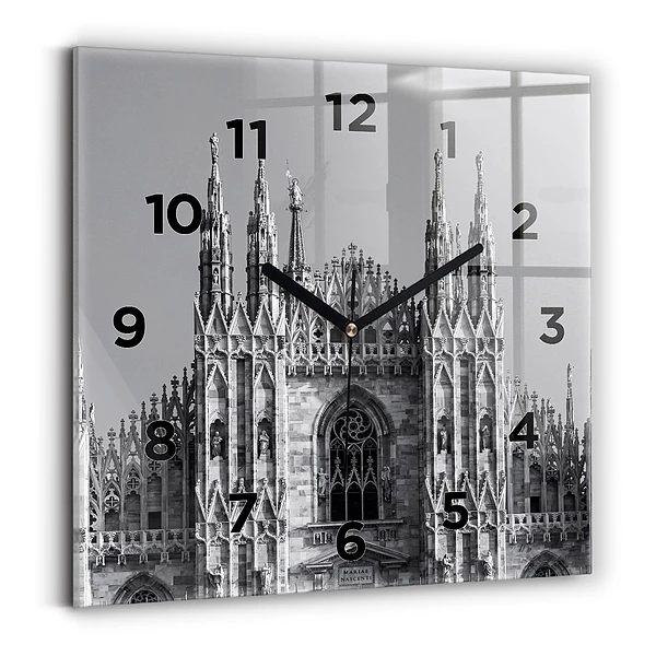 Ceas din sticlă pătrat Catedrala Duomo di Milano