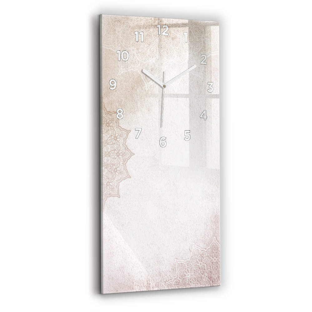 Ceas perete din sticlă dreptunghiular Model Decorativ