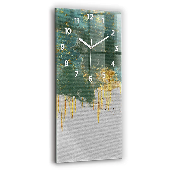 Ceas perete din sticlă dreptunghiular Model Decorativ