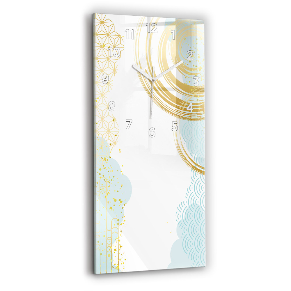 Ceas perete din sticlă dreptunghiular Model Decorativ