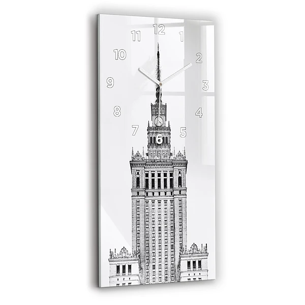 Ceas vertical de perete din sticlă Palatul Culturii Și Științei