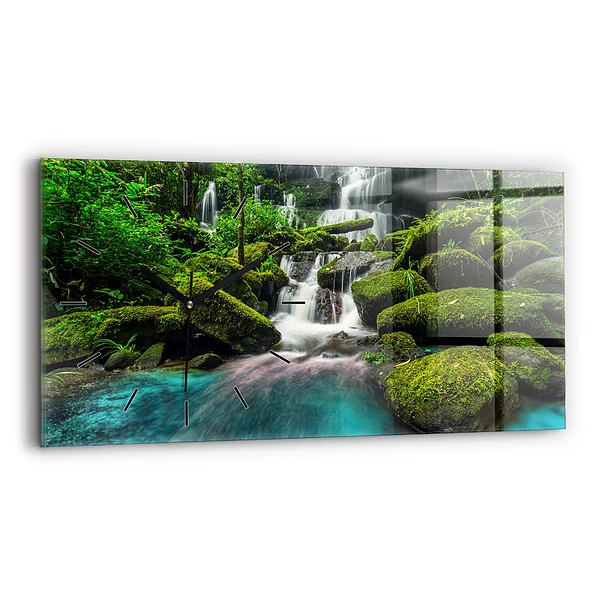 Ceas din sticlă orizontale Cascada Thailanda