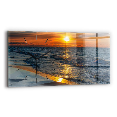 Ceas din sticlă orizontale Władysławowo Marea Baltică