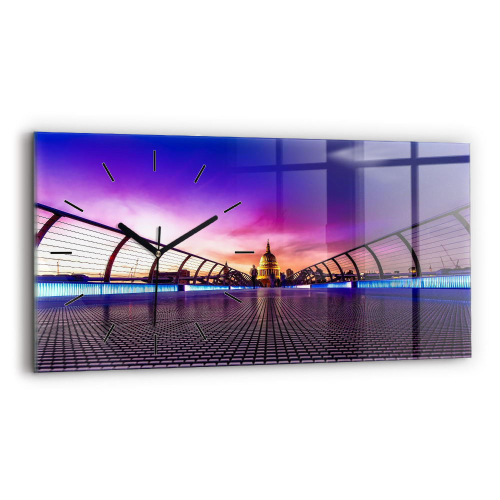 Ceas din sticlă orizontale Catedrala Sf. Paul