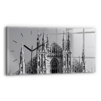 Ceas perete din sticlă orizontale Catedrala Duomo di Milano