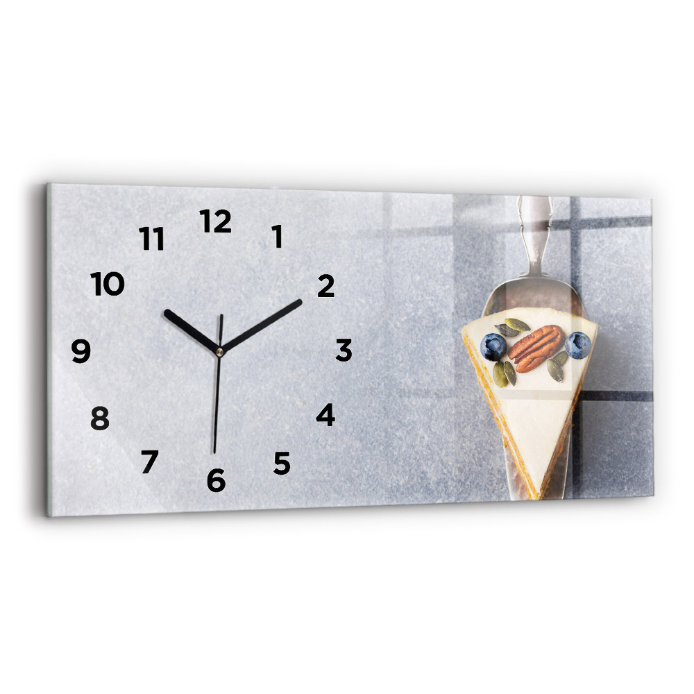 Ceas din sticlă orizontale Foarte usor