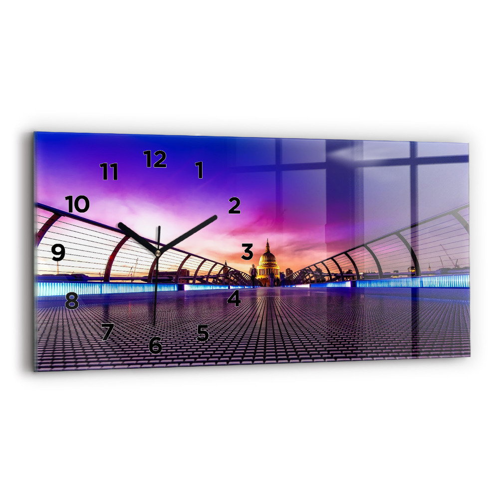 Ceas din sticlă orizontale Catedrala Sf. Paul