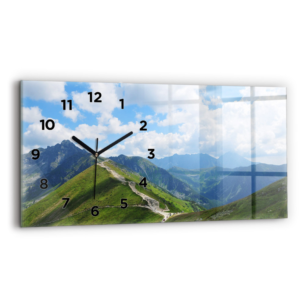 Ceas din sticlă orizontale Kasprowy Wierch Zakopane