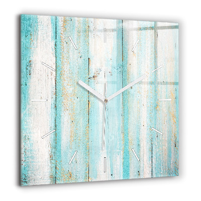 Ceas pătrat de perete din sticlă Vârcolac Lună Plină și Luna