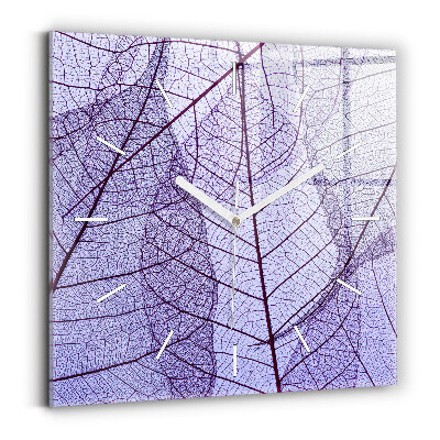 Ceas perete din sticlă pătrat Cerb în cămașă