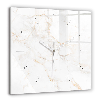 Ceas din sticlă pătrat Joc cu arme letale