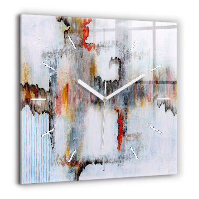 Ceas din sticlă pătrat Cuplu romantic