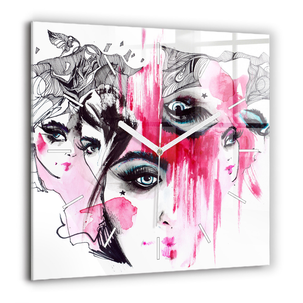 Ceas din sticlă pătrat Parcul Lacul Cello