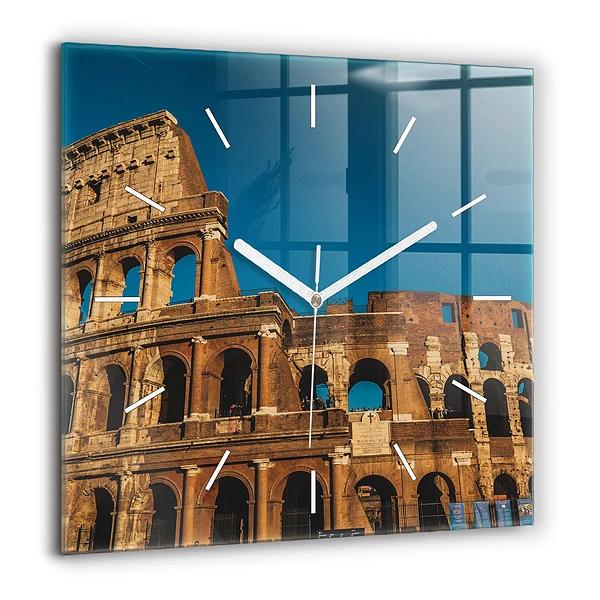 Ceas din sticlă pătrat Orizontul Big Ben a Londrei