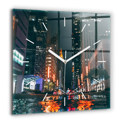 Ceas perete din sticlă pătrat Catedrala Duomo din Milano