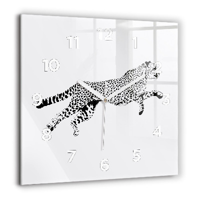 Ceas din sticlă pătrat Under din San Francisco