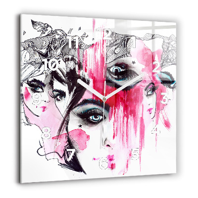 Ceas din sticlă pătrat Parcul Lacul Cello