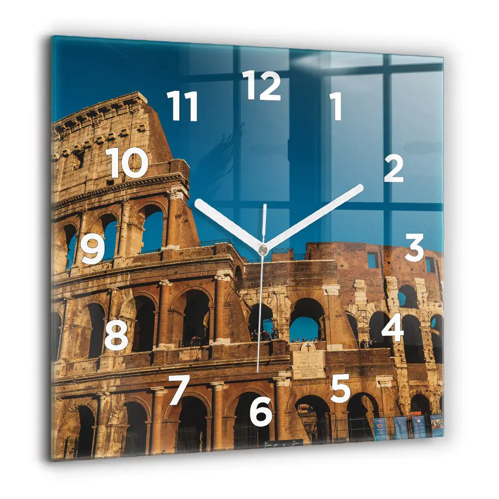 Ceas din sticlă pătrat Orizontul Big Ben a Londrei