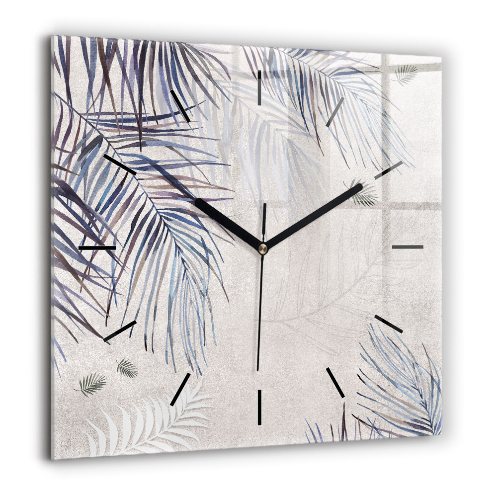 Ceas de sticlă pe perete pătrat Colosseumul Roman